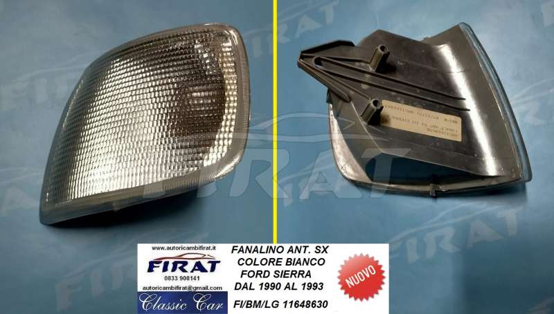 FANALINO FORD SIERRA 90 - 93 ANT.SX BIANCO